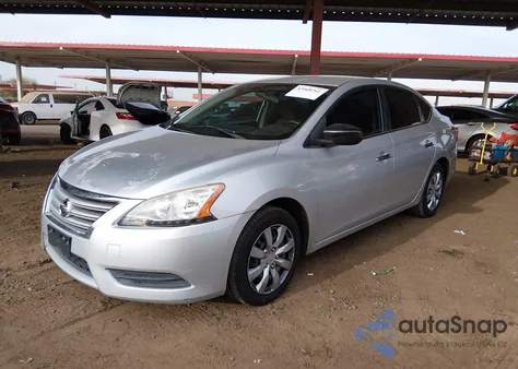 2015 Nissan Sentra Fe+ S/S/Sl/Sr/Sv from USA, damaged, VIN 3N1AB7AP8FL630110